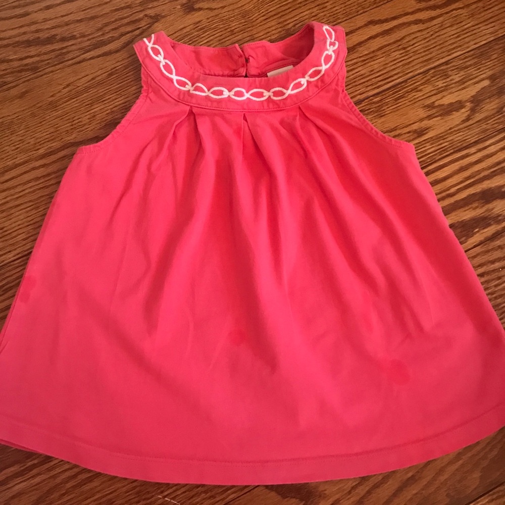 Little girls tank top and shorts